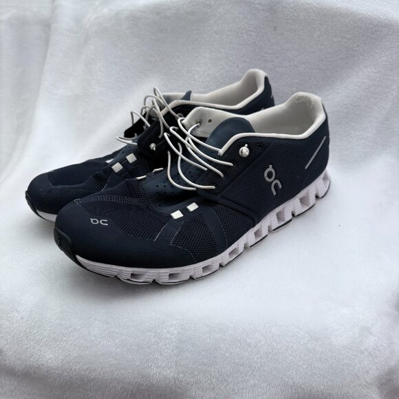 On Cloud Shoes Mens Size 12us Blue Swiss Engineering Athletic Sneaker - Picture 3 of 9